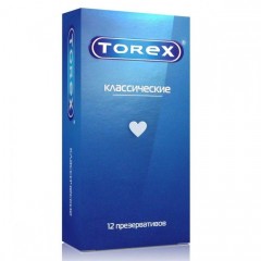 Гладкие презервативы Torex Классические - 12 шт.