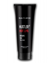Возбуждающая мужская гель-смазка HOT LIPS - 75 мл.