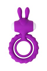 Фиолетовое эрекционное кольцо на пенис JOS GOOD BUNNY