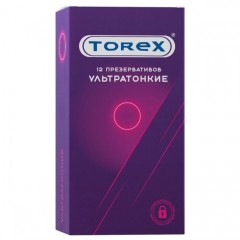 Презервативы Torex Ультратонкие - 12 шт. 190864